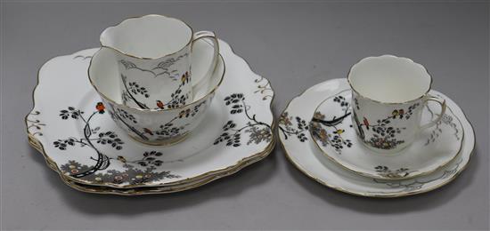 A Foley Art Deco 1937 tea set